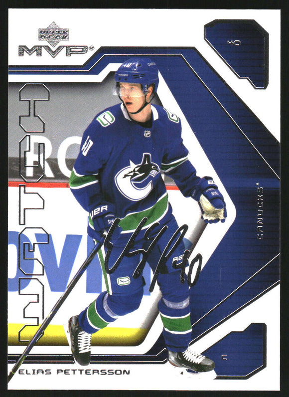 2021-2022 - Elias Pettersson - Upper Deck MVP 20th Anniversary - #9