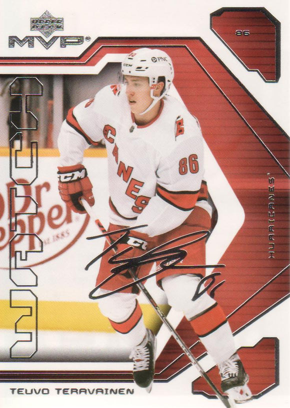 2021-2022 - Teuvo Teravainen - Upper Deck MVP 20th Anniversary - #62
