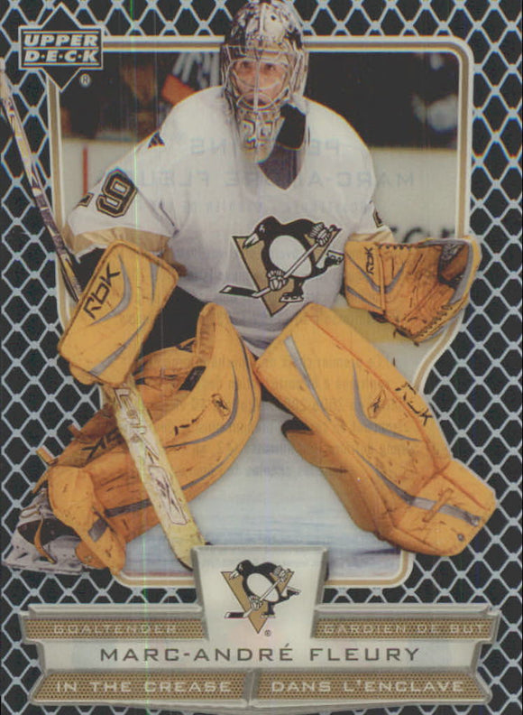 2007-08 - Marc-Andre Fleury - McDonald's Upper Deck In the Crease - #ICMF