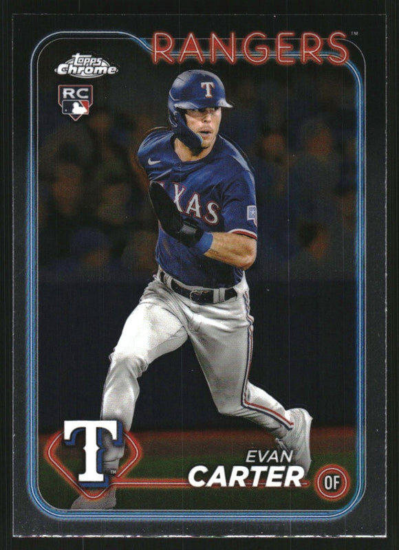 2024 - Evan Carter RC - Topps Chrome - #136