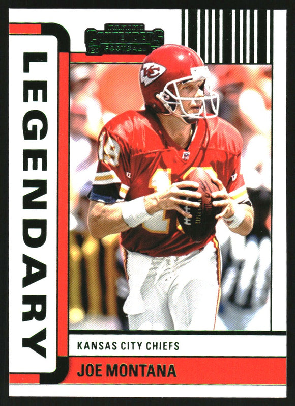 2022 - Joe Montana - Panini Contenders Legendary Contenders Emerald - #14
