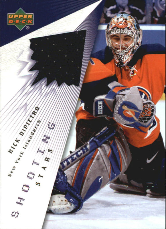 2003-04 - Rick DiPietro - Upper Deck Shooting Stars - #STRD