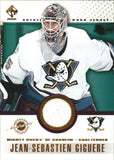 2001-02 - Jean-Sebastien Giguere - Private Stock Game Gear - #1