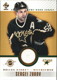 2001-02 - Sergei Zubov - Private Stock Game Gear - #41
