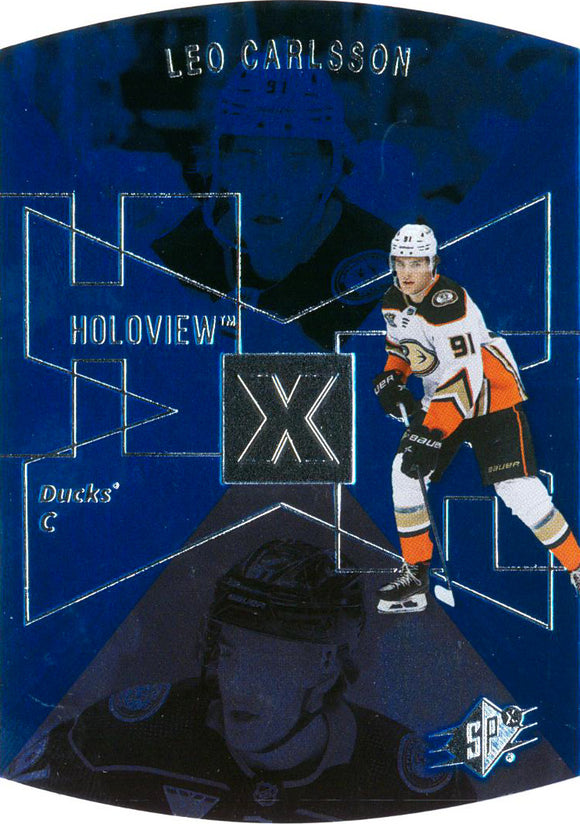 2023-24 - Leo Carlsson - Upper Deck '97-98 SPx Holoview Retros - #SPX4