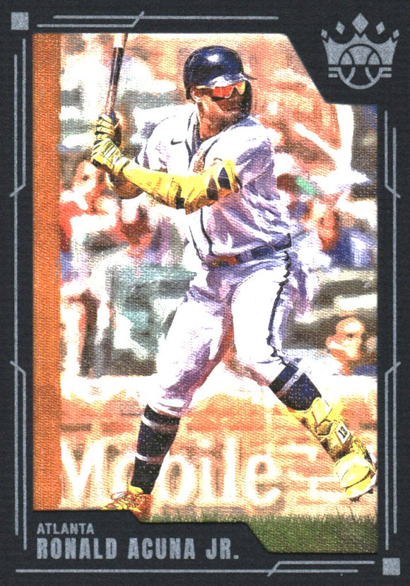 2022 - Ronald Acuna Jr. - Diamond Kings Blue Frame - #22