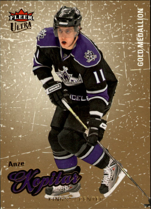 2008-09 - Anze Kopitar RC - Fleer Ultra Gold Medallion - #159