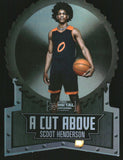 2022 - Scoot Henderson - Skybox Metal Universe Champions A Cut Above - #ACA11