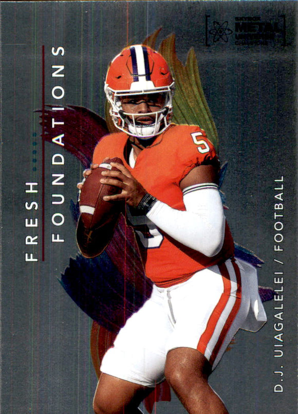 2022 - D.J. Uiagalelei - Skybox Metal Universe Champions Fresh Foundation - #FF5