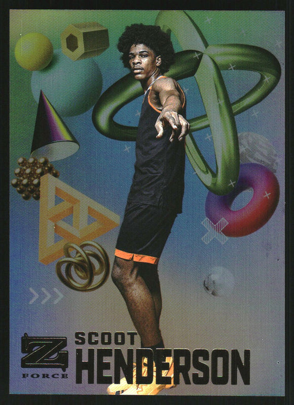 2022 - Scoot Henderson - Skybox Metal Universe Champions ZForce - #Z24