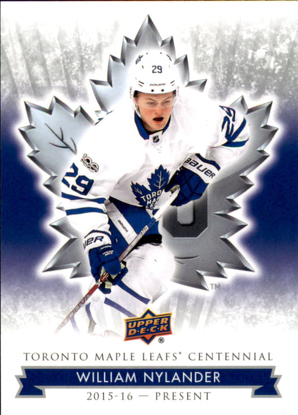 2017-18 - William Nylander - Toronto Maple Leafs Centennial - #89