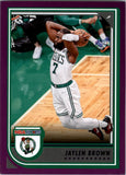 2022-23 - Jaylen Brown - Hoops Purple - #2