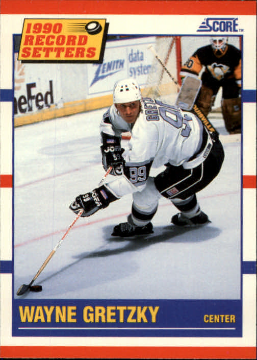 1990-1991 - Wayne Gretzky RB - Score #347
