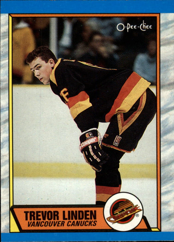 1989-1990 - Trevor Linden RC - O-Pee-Chee - #89