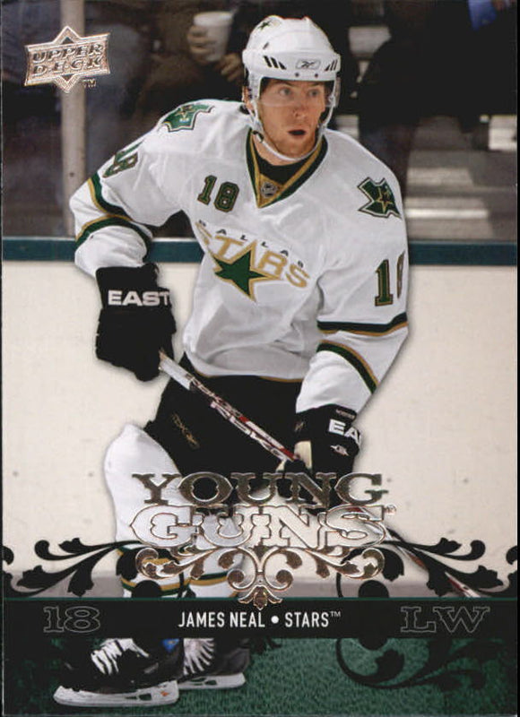 2008-09 James Neal YG RC - Upper Deck - #209