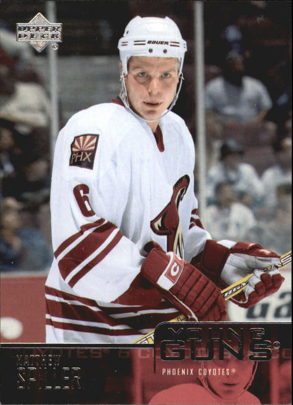 2003-04 - Matthew Spiller YG RC - Upper Deck - #233