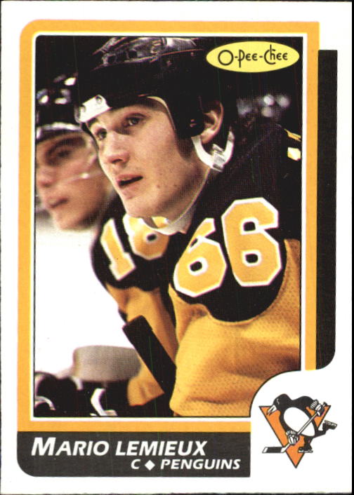 1986-1987 - Mario Lemieux - O-Pee-Chee - #122