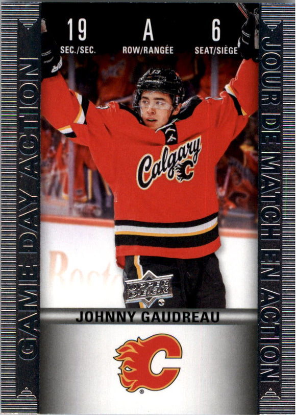 2019-20 - Johnny Gaudreau - Upper Deck Tim Horton's Historic Game Day Action- #HGD6
