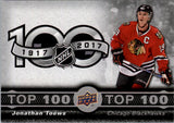 2017-2018 - Jonathan Toews - Tim Hortons Top 100 - #TOP-2
