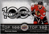 2017-2018 - Patrick Kane - Tim Hortons Top 100 - #TOP-4
