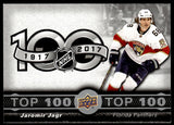 2017-2018 - Jaromir Jagr - Tim Hortons Top 100 - #TOP-5