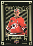 2022-2023 - Sebastian Aho - Upper Deck UD Portraits - #P-28