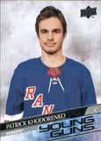 2020-2021 - Patrick Khodorenko - Upper Deck Young Guns - #709