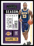 2020-2021 - Lebron James - Panini Contenders (Base) - #81