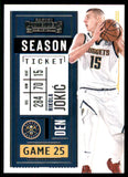 2020-2021 - Nikola Jokic - Panini Contenders - #96