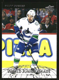 2022-2023 - Quinn Hughes - Upper Deck World Junior Grads - #WG-24