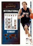 2020-2021 - Dirk Nowitzki - Panini Contenders International - #22