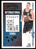 2020-2021 - Nikola Jokic - Panini Contenders International - #27