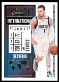 2020-2021 - Luka Doncic - Panini Contenders International - #28