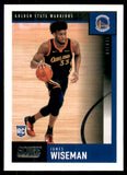 2020-2021 - James Wiseman - Panini Chronicles Score - #602