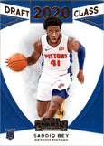 2020-2021 - Saddiq Bey - Panini Contenders Draft Class - #6