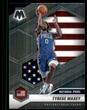 2020-2021 - Tyrese Maxey - Panini Mosaic (National Pride) - #259