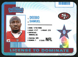 2024 - Deebo Samuel - Panini Contenders License to Dominate - #26