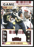 2024 - Alvin Kamara - Panini Contenders Game Ticket Red - #71