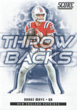 2025 - Drake Maye - Score Throwbacks - #3