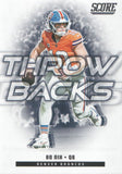 2025 - Bo Nix - Score Throwbacks - #6