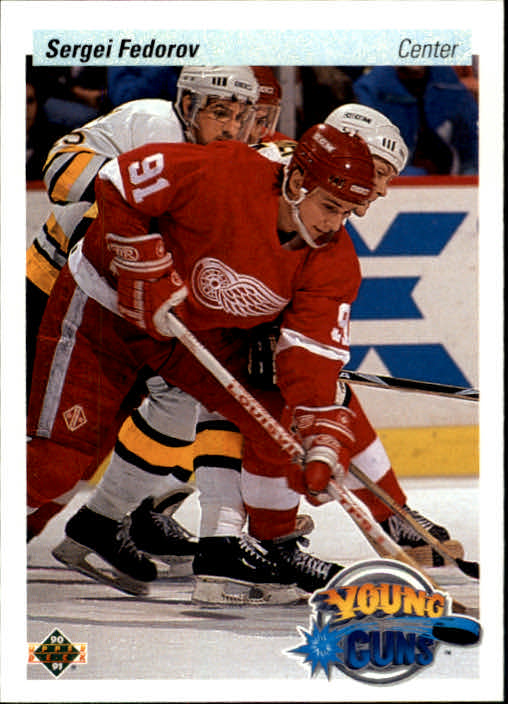 1990-1991 - Sergei Fedorov YG RC UER - Upper Deck - #525