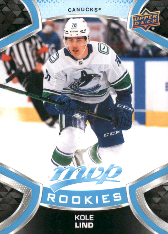 2021-2022 - Kole Lind SP RC - Upper Deck MVP - #226