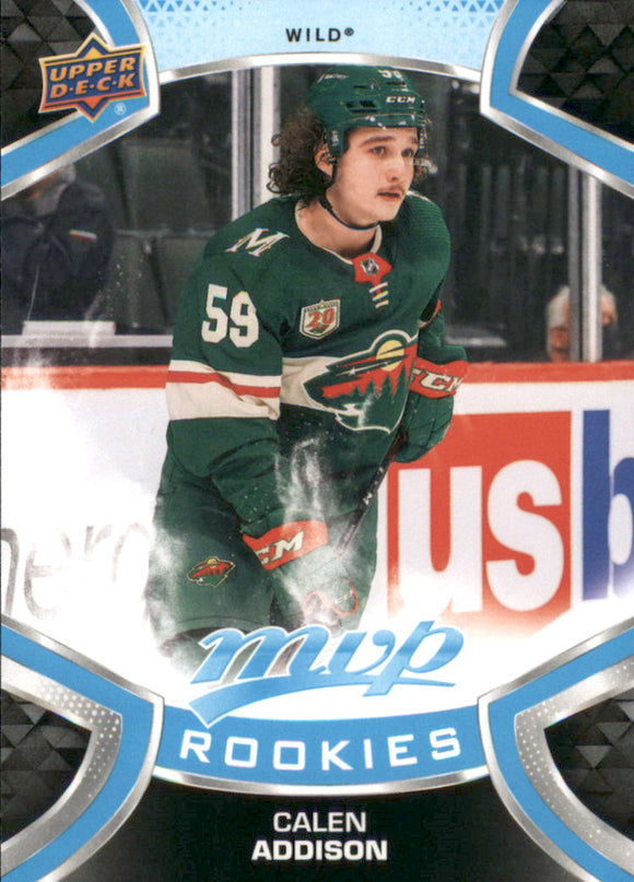 2021-2022 - Calen Addison SP RC - Upper Deck MVP - #221