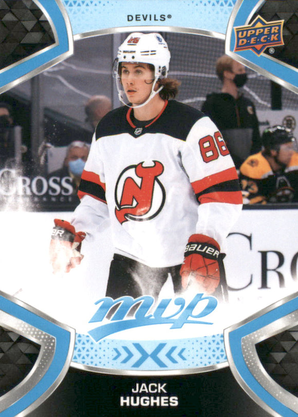 2021-2022 - Jack Hughes SP - Upper Deck MVP - #207