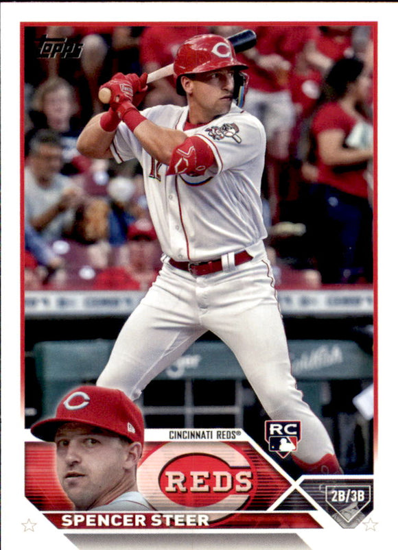 2023 - Spencer Steer RC - Topps - #489