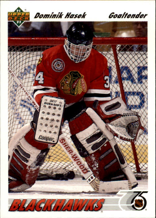 1991-1992 - Dominik Hasek RC - Upper Deck - #335