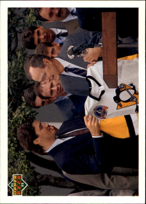 1991-1992 - Mario Lemieux/George Bush - Upper Deck - #47