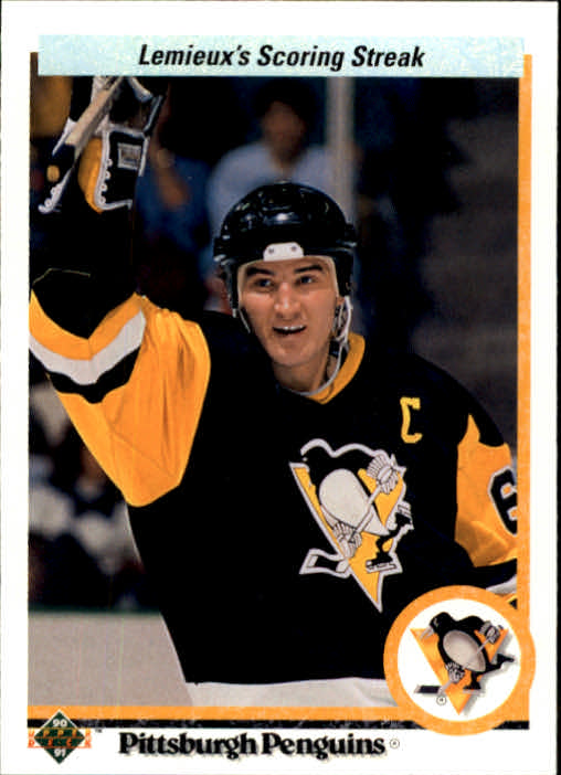 1990-1991 - Mario Lemieux Streak - Upper Deck - #59