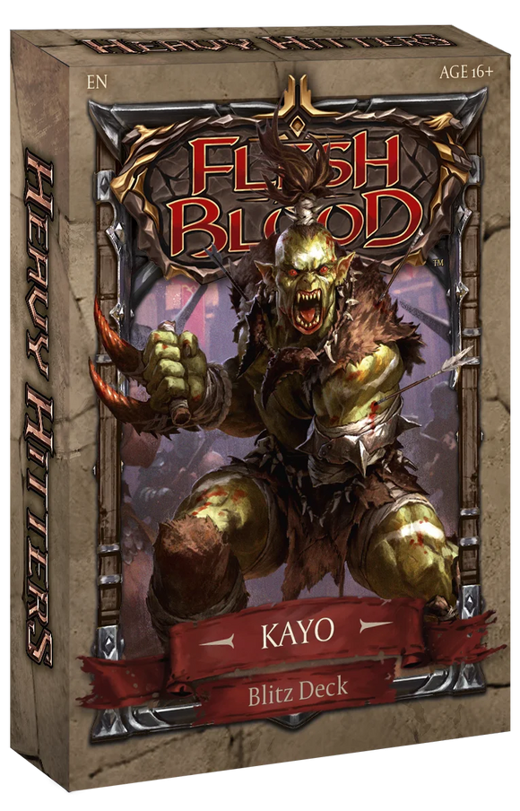 Flesh and Blood: Heavy Hitters Blitz Deck - Kayo (Sealed)