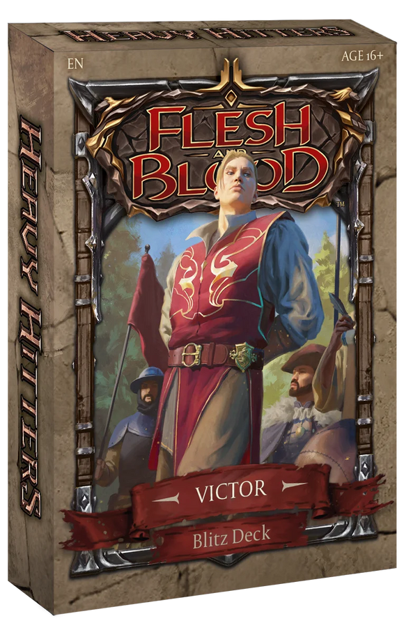 Flesh and Blood: Heavy Hitters Blitz Deck - Victor (Sealed)